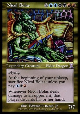 Magic the Gathering: Time Spiral (Timeshifted Subset) card 98 Nicol Bolas