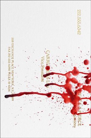 American Psycho (2023) issue 4-E Randall Bruder Cover