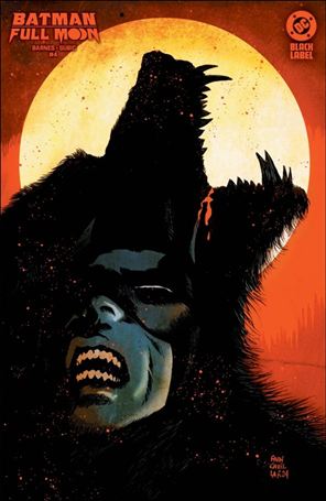 Batman: Full Moon (2024) issue 4-B Francesco Francavilla Cardstock Cover