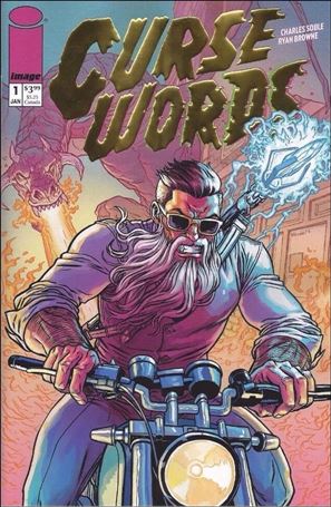 Curse Words issue 1-D Ryan Browne 1:Store Gold Foil Cover