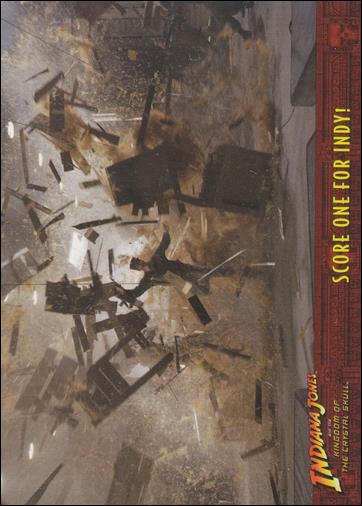 Indiana Jones and the Kingdom of the Crystal Skull (Base Set) card 22 Score One for Indy!