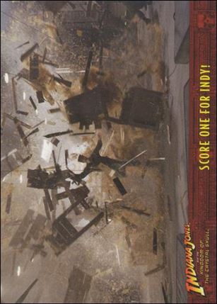 Indiana Jones and the Kingdom of the Crystal Skull (Base Set) card 22 Score One for Indy!