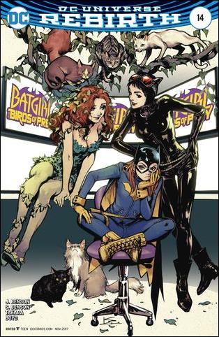 Batgirl & The Birds of Prey issue 14-B Kamome Shirahama Cover