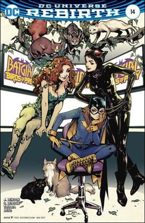 Batgirl & The Birds of Prey issue 14-B Kamome Shirahama Cover