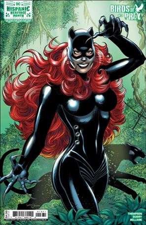 Birds of Prey (2023) issue 13-E Joe Prado Hispanic Heritage Month Cardstock Cover
