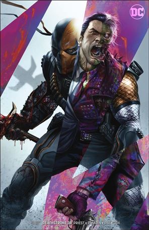 Deathstroke (2016) issue 38-B Francesco Mattina Cover