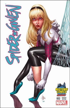 Spider-Gwen (2015/04) issue 2-F Mike Deodato Jr. Midtown Comics Cover