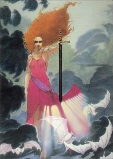 Charles Vess (Base Set) card 27 Sword of Dawn