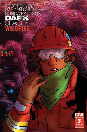 Dark Spaces: Wildfire issue 3-C Molly Murakami Cover