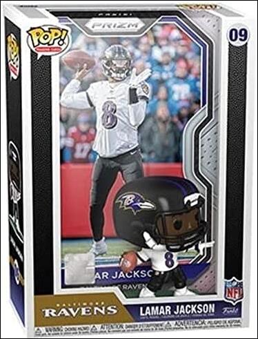 Pop! Trading Cards figure 9 Lamar Jackson