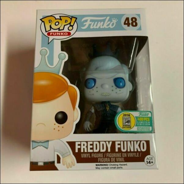 Pop! Funko - Freddy Funko figure 48 Freddy Funko (Night King) SDCC 1/400