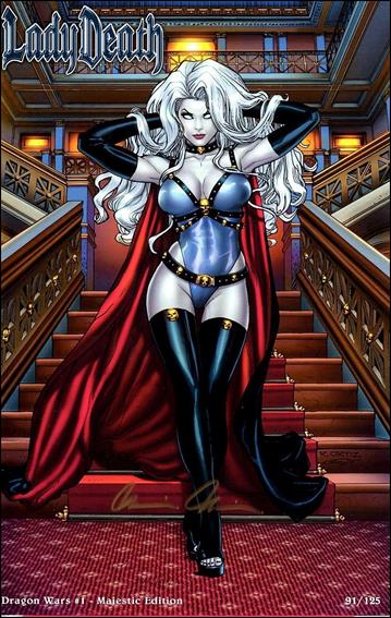 Lady Death: Dragon Wars issue 1-DE Majestic Edition 1/125