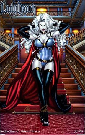 Lady Death: Dragon Wars issue 1-DE Majestic Edition 1/125
