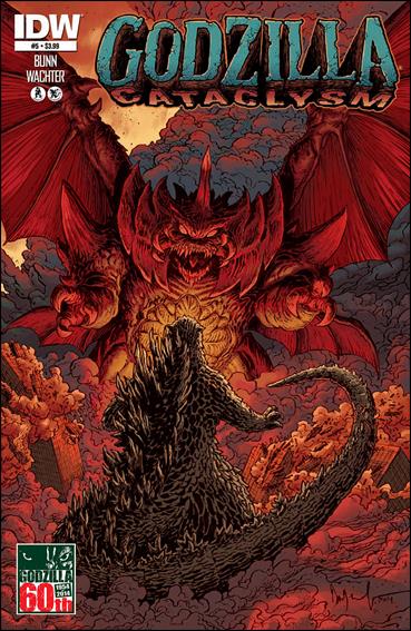 Godzilla: Cataclysm issue 5 Dave Wachter Cover