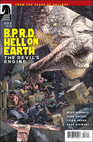 B.P.R.D. Hell on Earth: The Devil's Engine issue 3 Duncan Fegredo Cover
