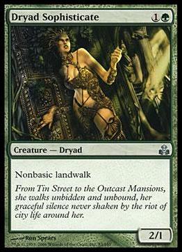 Magic the Gathering: Guildpact (Base Set) card 83 Dryad Sophisticate