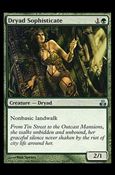Magic the Gathering: Guildpact (Base Set) card 83 Dryad Sophisticate