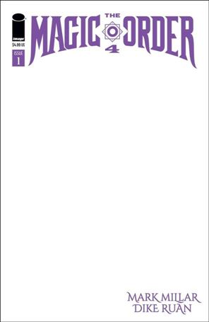 Magic Order 4 issue 1-D Blank/Sketch Cover