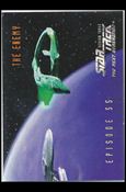 Star Trek: The Next Generation - The Episode Collection Season Three (Base Set) card 252 The Enemy, Episode 55C
