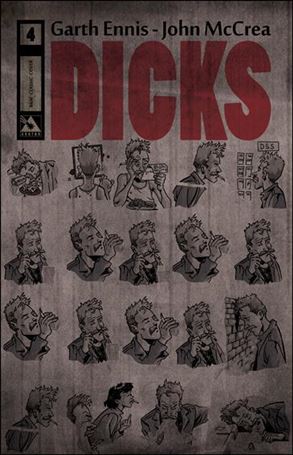 Dicks (2012) issue 4-C Classic Black & White Cover