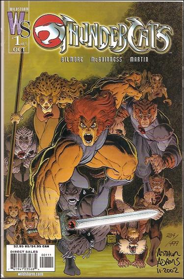 ThunderCats (2002) issue 1-C DF Art Adams Cover (signed by Adams) 1/499