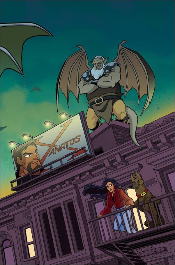 Gargoyles (2022) issue 12-I Tony Fleecs Virgin 1:10 Connecting Cover
