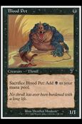 Magic the Gathering: 7th Edition (Base Set) card 121 Blood Pet