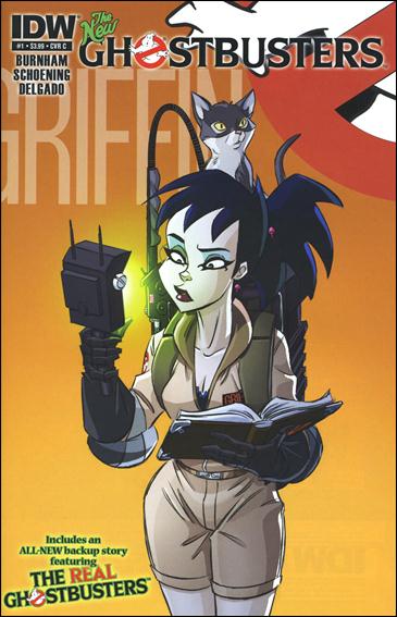 Ghostbusters (2013) issue 1-C Dan Schoening "Kylie Griffin" Cover