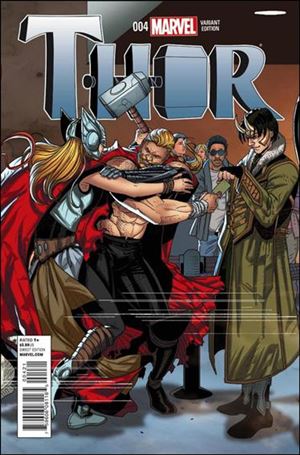 Thor (2014) issue 4-B Salvador Larroca 1:20 Welcome Home Cover