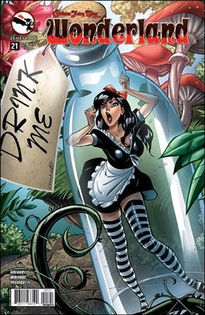 Grimm Fairy Tales Presents Wonderland issue 21-B Vincenzo Cucca Cover