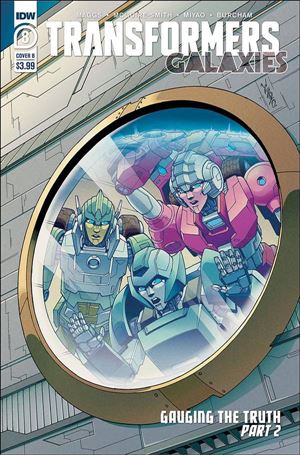 Transformers: Galaxies issue 8-B Winston Chan Cover