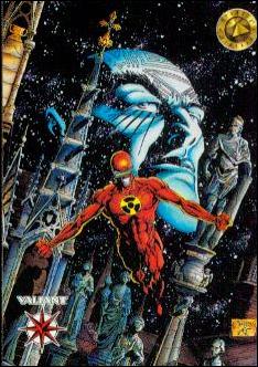 Valiant Era: Series 2 (Base Set) card 134 Solar Man of the Atom #22