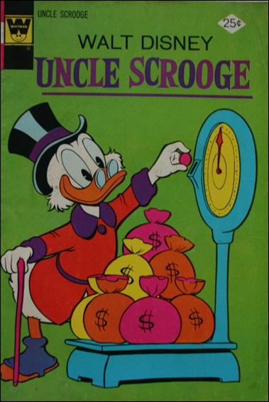 Walt Disney's Uncle Scrooge issue 113-B Whitman Cover