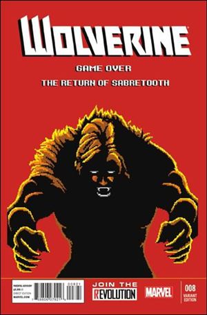 Wolverine (2013) issue 8-B Matthew Waite 1:30 8-Bit Cover