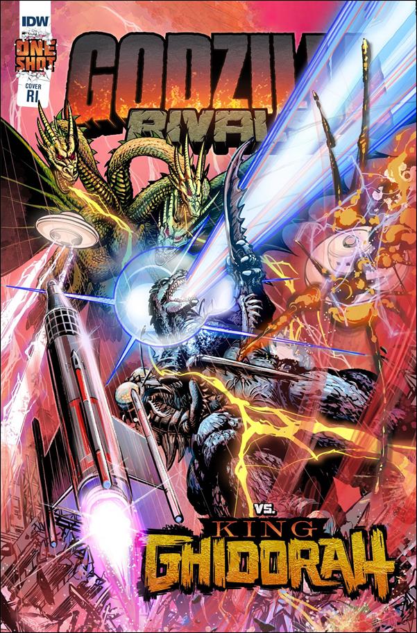 Godzilla Rivals vs King Ghidorah issue One Shot-B Jeff Zornow 1:10 Cover