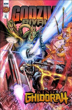 Godzilla Rivals vs King Ghidorah issue One Shot-B Jeff Zornow 1:10 Cover