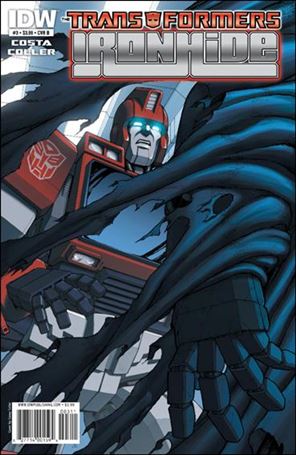 Transformers: Ironhide issue 3-B Casey Coller Cover