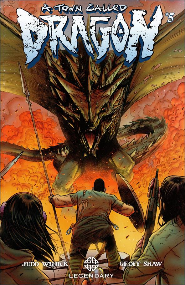 Town Called Dragon issue 5 Wraparound Cover