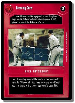 Star Wars: Premiere Limited (Base Set) card 114 Scanning Crew