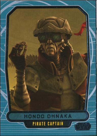 Star Wars Galactic Files (Base Set) card 232 Hondo Ohnaka Pirate Captain