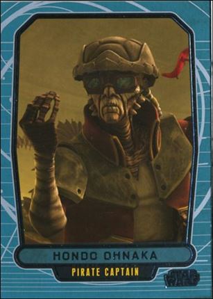 Star Wars Galactic Files (Base Set) card 232 Hondo Ohnaka Pirate Captain