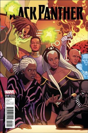 Black Panther (2016) issue 14-B Jamie McKelvie Connecting Cover