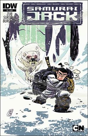 Samurai Jack issue 4 Andy Suriano Cover