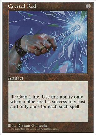 Magic the Gathering: 5th Edition (Base Set) card 361 Crystal Rod