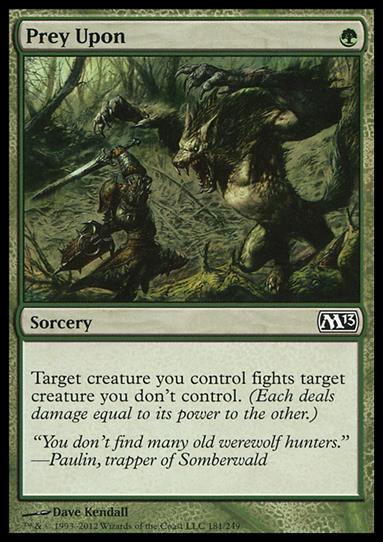 Magic the Gathering: 2013 Core Set (Base Set) card 181 Prey Upon