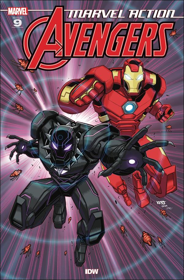 Marvel Action: Avengers (2019) issue 9 Jon Sommariva Cover