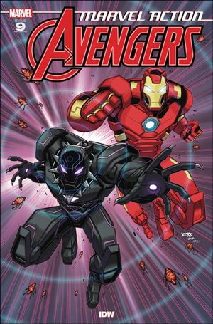 Marvel Action: Avengers (2019) issue 9 Jon Sommariva Cover