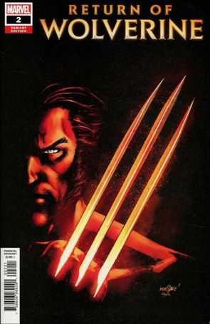 Return of Wolverine issue 2-C David Marquez 1:25 Cover