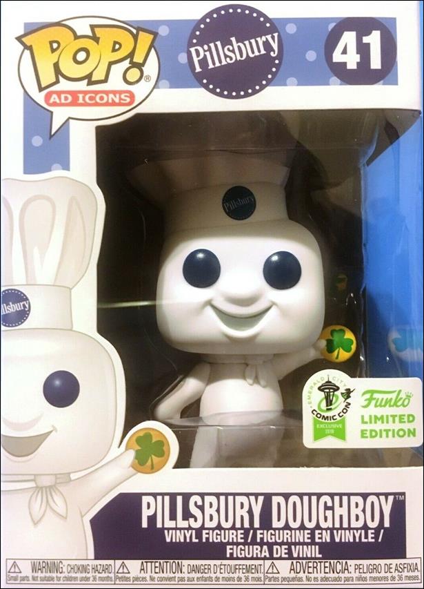 POP! Ad Icons figure 41 Pillsbury Doughboy (Cookie) Emerald City Comic Con