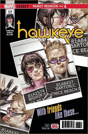 Hawkeye (2017) issue 13 Julian Totino Tedesco Cover